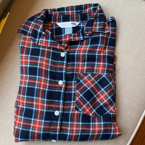Women’s Plaid Flannel Shirt XS - Picture 2 of 6